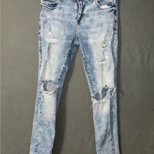 American Eagle Next Level Flex Skinny Fit Denim Jeans Men's Size 30x30 Blue